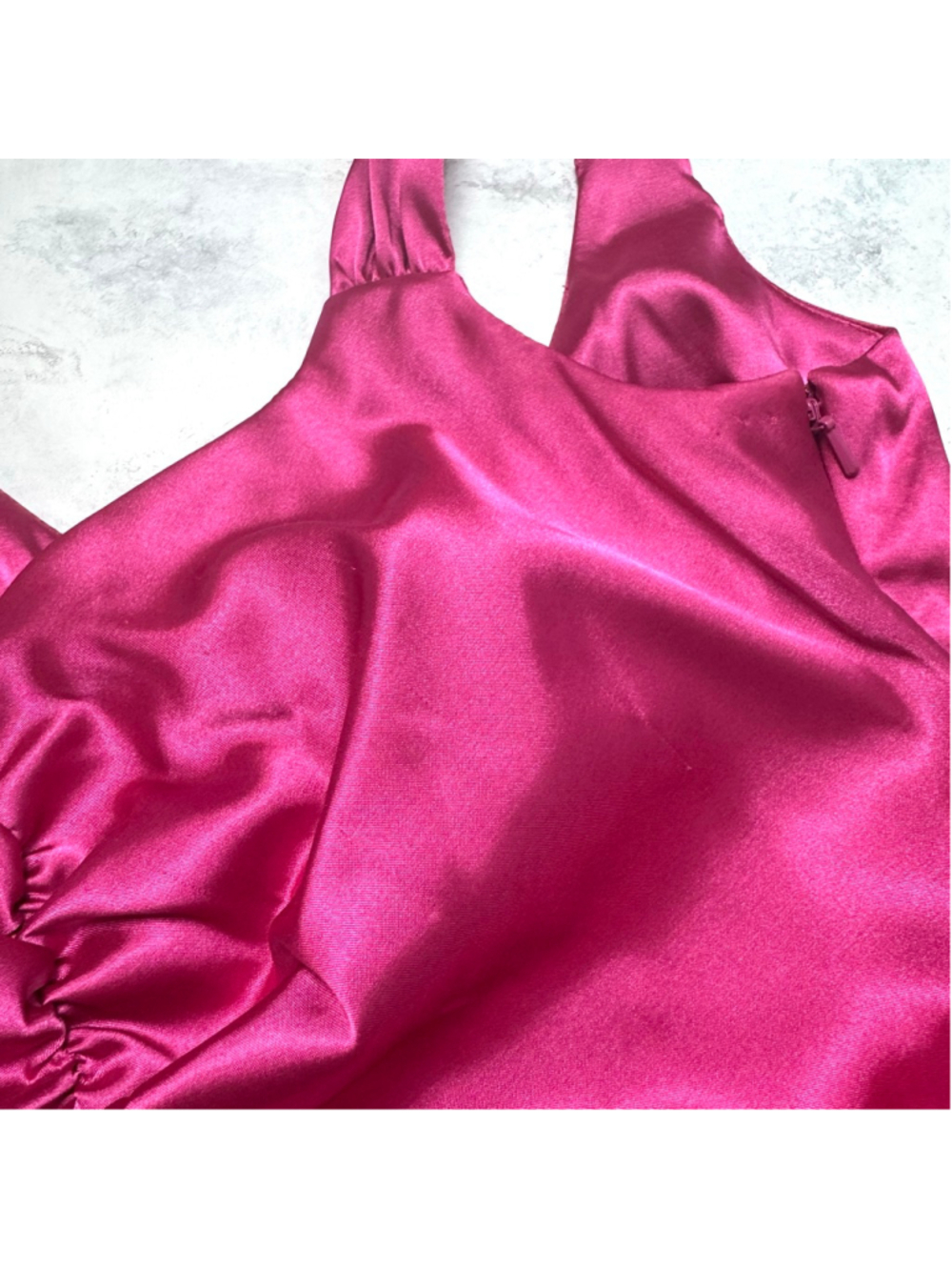 Y2K Jessica McClintock for Gunne Sax Dress Size 5/6 Pink Formal Prom Hoco - Picture 8 of 9